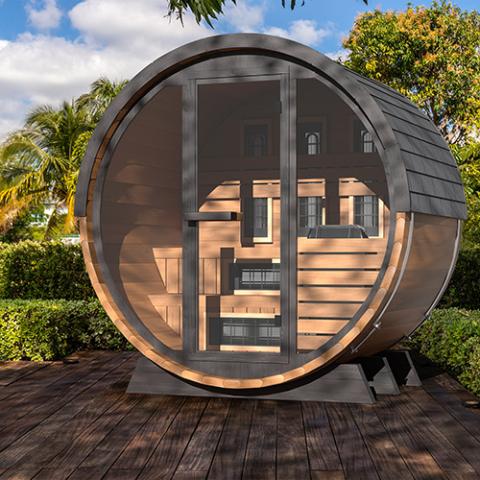 Finnmark FD-7 Infrared & Steam Barrel Sauna