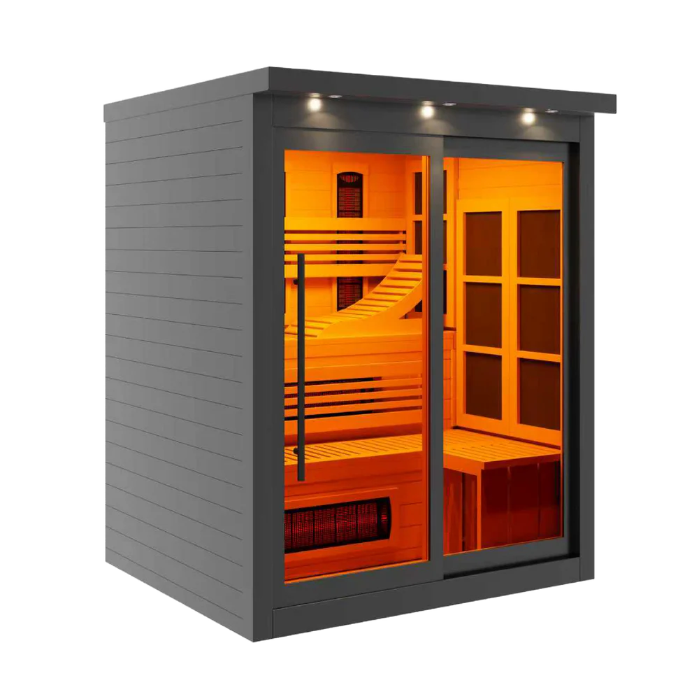 Golden Designs 6-person PureTech™ Full Spectrum Near Zero EMF FAR Infrared Sauna