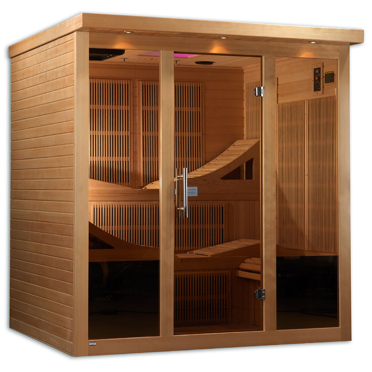 Golden Designs Monaco 6-Person Near Zero EMF Far Infrared Sauna