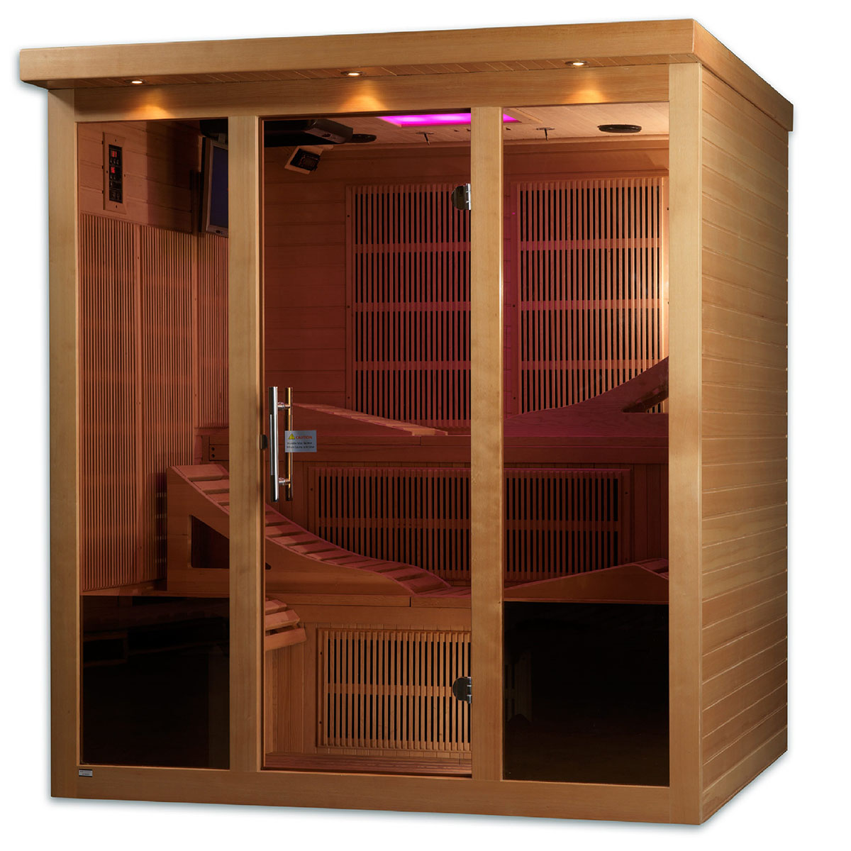 Golden Designs Monaco 6-Person Near Zero EMF Far Infrared Sauna