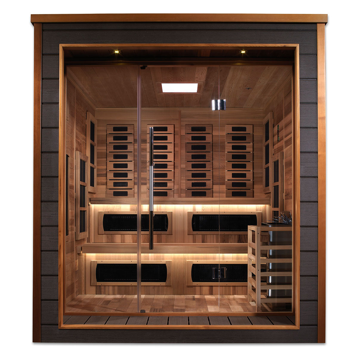 Golden Designs Karlstad 6-Person Full Spectrum Hybrid Sauna