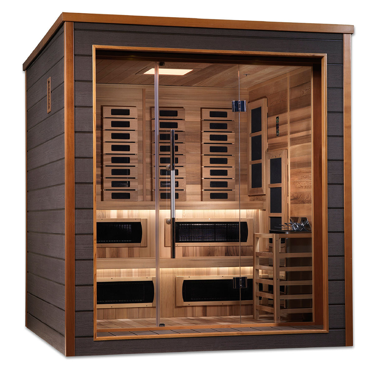 Golden Designs Karlstad 6-Person Full Spectrum Hybrid Sauna