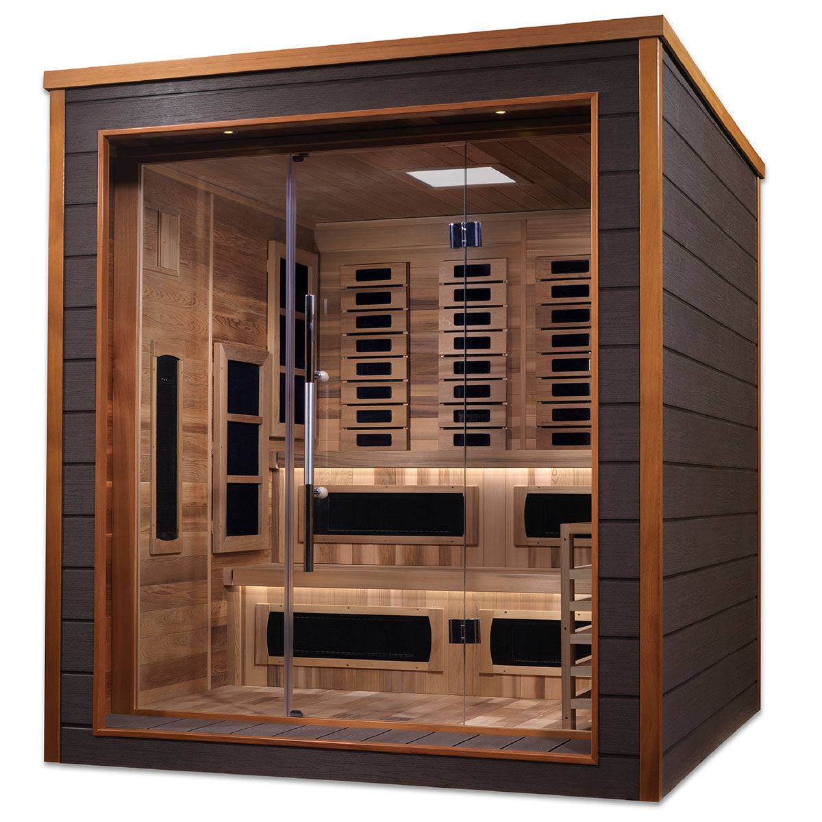Golden Designs Karlstad 6-Person Full Spectrum Hybrid Sauna