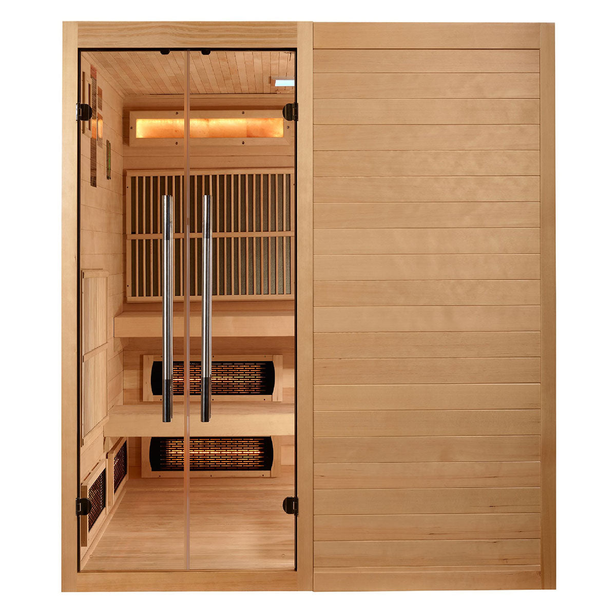 Golden Designs Toledo 6-Person Full Spectrum Indoor Hybrid Sauna