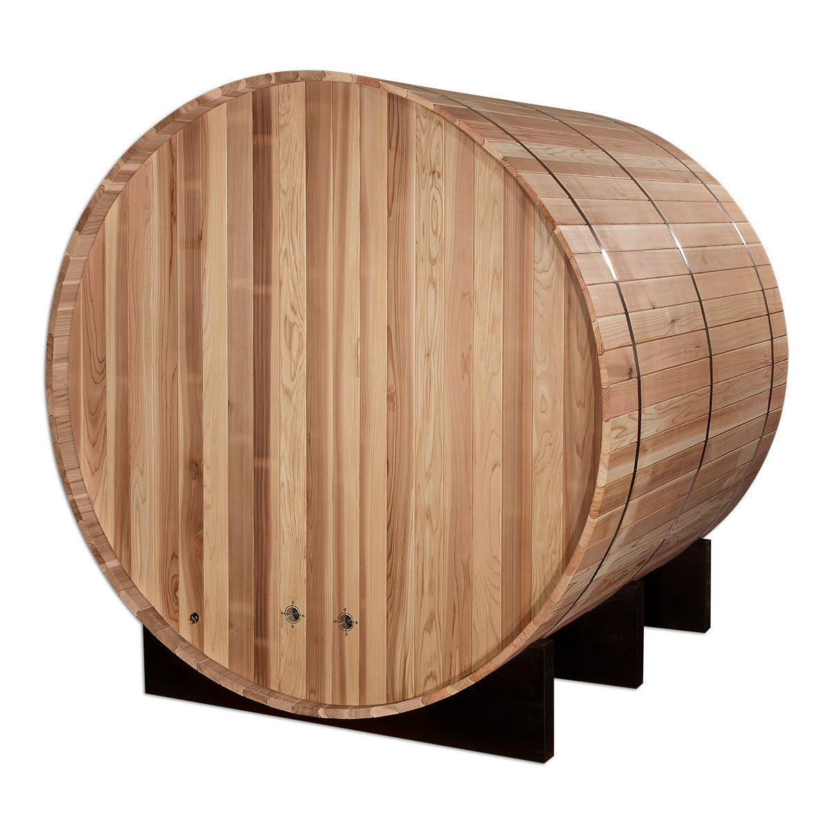 Golden Designs Arosa 4 Person Barrel Traditional Sauna -  Pacific Cedar