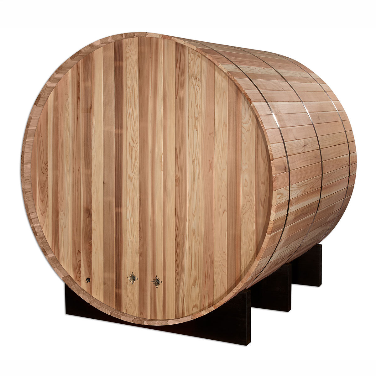 Golden Designs Arosa 4 Person Barrel Traditional Sauna -  Pacific Cedar