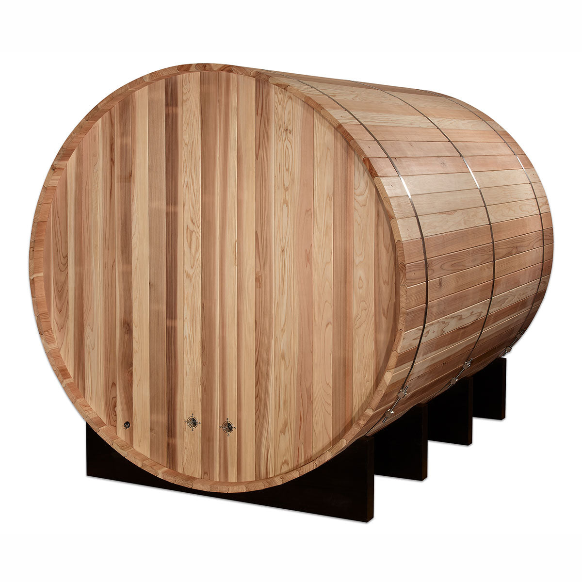 Golden Designs Klosters 6 Person Barrel Traditional Sauna -  Pacific Cedar