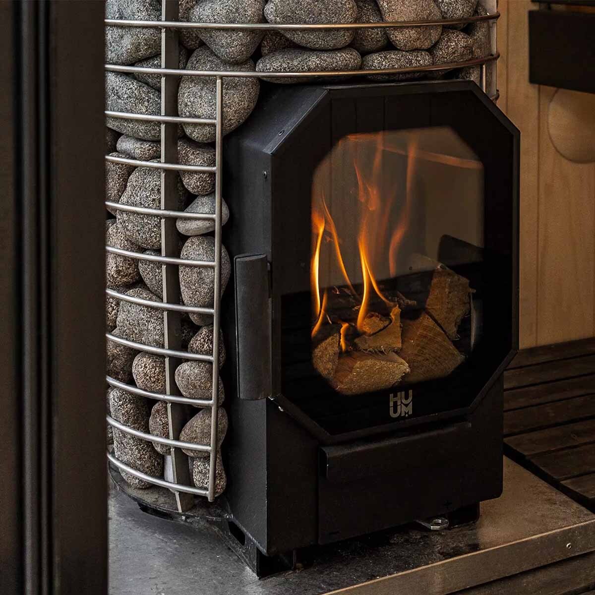HUUM Electric vs. Wood-Burning Sauna Heaters