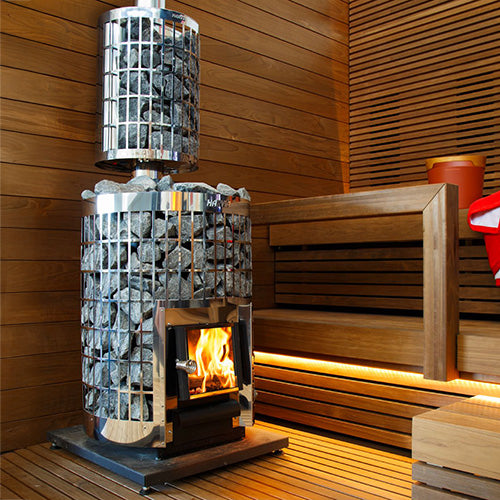 Harvia Cilindro 16 - 16kW Wood-Burning Sauna Stove