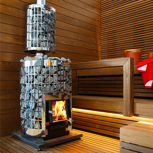 Harvia Cilindro 20 - 17kW Wood-Burning Sauna Stove