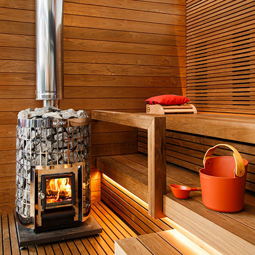 Harvia Cilindro 20 - 17kW Wood-Burning Sauna Stove