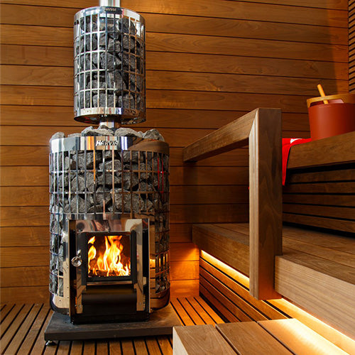 Harvia Cilindro 20 - 17kW Wood-Burning Sauna Stove