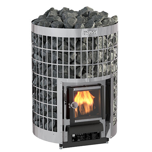 Harvia Cilindro 20 - 17kW Wood-Burning Sauna Stove