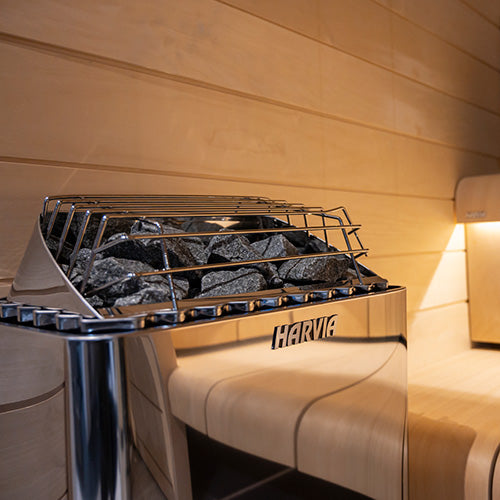 Harvia KIP80B 240V Electric Sauna Heater w/Built-In Controllers