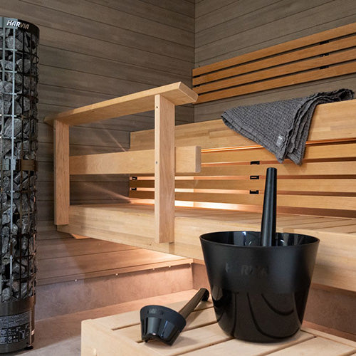Harvia Click Sauna Bucket & Ladle