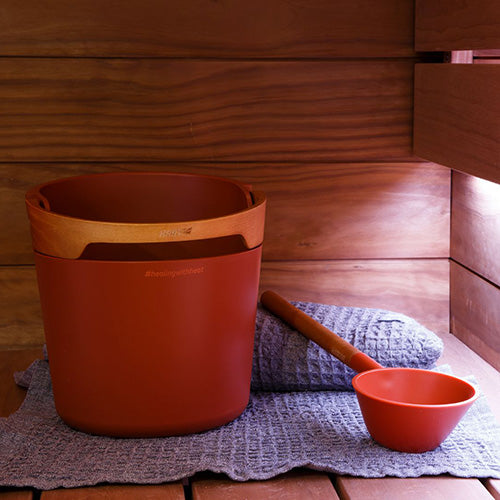 Harvia Sauna Bucket and Ladle Set