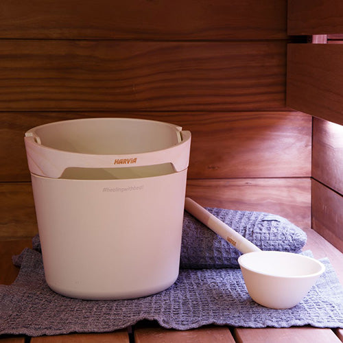 Harvia Sauna Bucket and Ladle Set