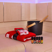 Harvia Red Sauna Hand Towel