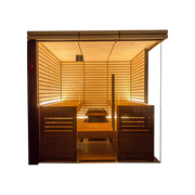 Harvia Lindea View Sauna Cabin - Large
