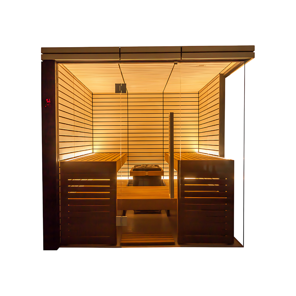 Harvia Lindea View Sauna Cabin - Large