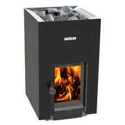 Harvia Linear 22 Greenflame Wood Burning Sauna Stove