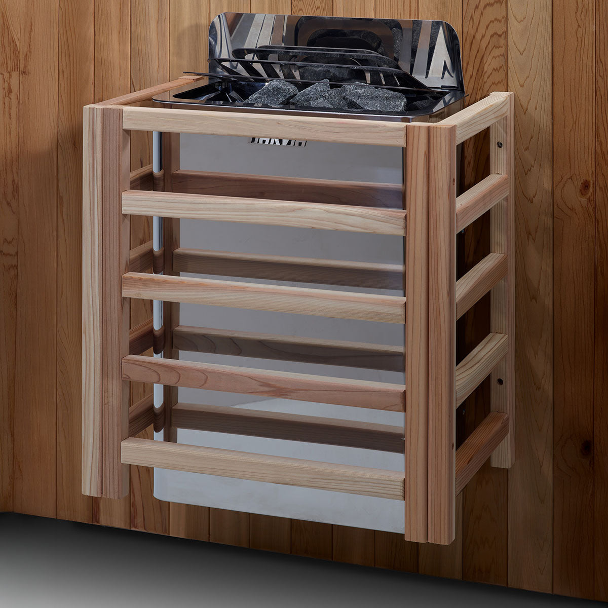 Golden Designs Kaarina 6 Person Outdoor Traditional Sauna - Pacific Cedar