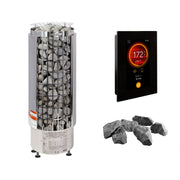 Harvia Cilindro PC80E 8kW 240V Electric Sauna Heater Package
