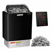 Harvia KIP60W 6kW 240V Electric Sauna Heater - Black Package