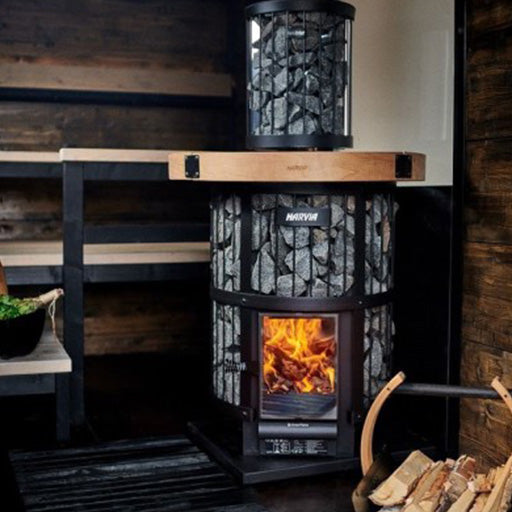 Harvia Legend 240 GreenFlame 15.9kW Wood Burning Sauna Stove