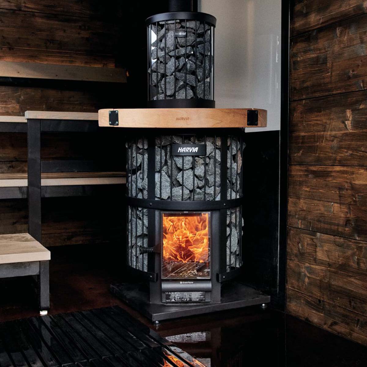 Harvia Wood Sauna Heaters — Tradition with Modern Efficiency