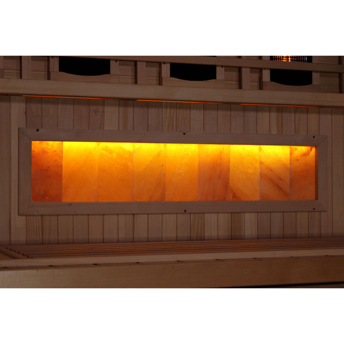 Golden Designs 1 or 2-Person Full Spectrum Infrared Sauna with Himalayan Salt Bar