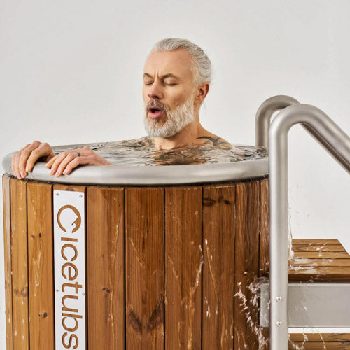 Icetubs IceBarrel Immersion Tub, Thermowood & Stainless Cold Plunge