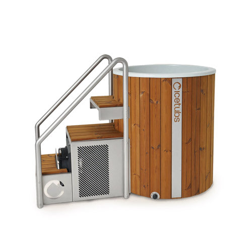 Icetubs IceBarrel XL Immersion Tub, Thermowood & Fiberglass Cold Plunge
