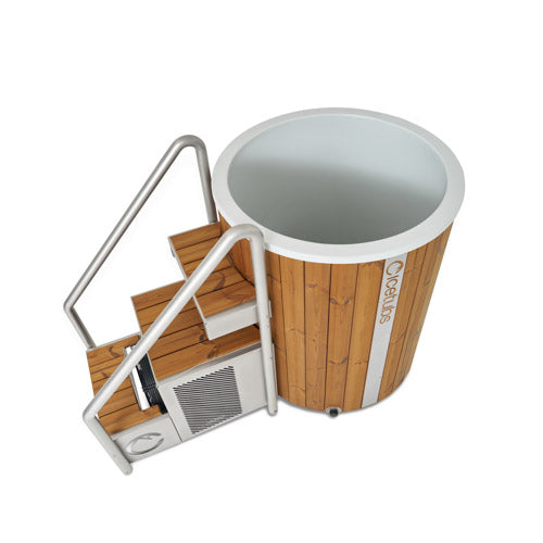 Icetubs IceBarrel XL Immersion Tub, Thermowood & Fiberglass Cold Plunge