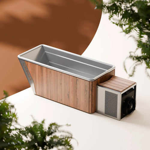 Icetubs IceBath Coldtherapy Bath, Thermowood & Stainless Cold Therapy Immersion