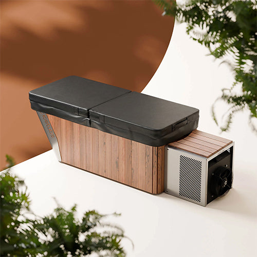 Icetubs IceBath Coldtherapy Bath, Thermowood & Stainless Cold Therapy Immersion