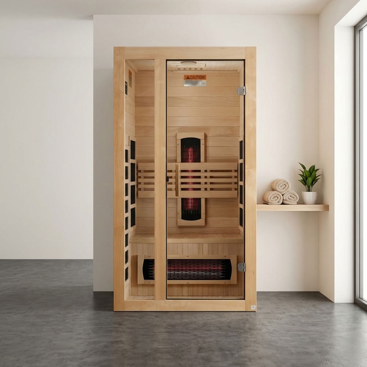 Indoor vs Outdoor Infrared Cabin Saunas