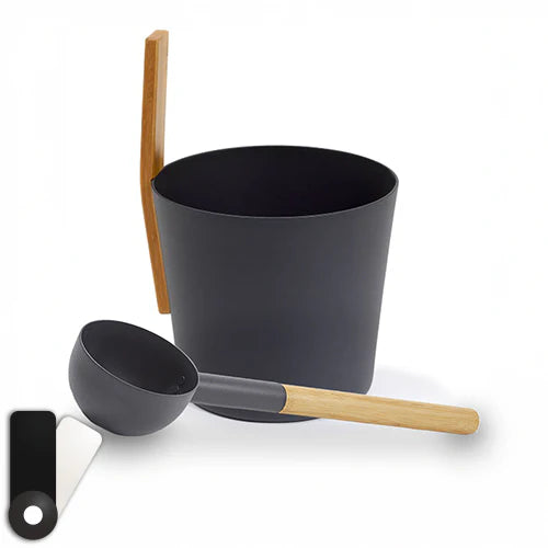 KOLO Sauna Bucket With Ladle - Sauna Set 4