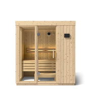 Kohler C1™ 3-Person Indoor Sauna Kit – Scandinavian Spruce, No Floor