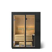 Kohler C1™ 2-Person Indoor Sauna Kit – Graphite Grey, No Floor