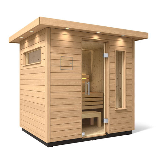 Kohler C2™ 3-Person Outdoor Sauna Kit – Douglas Fir