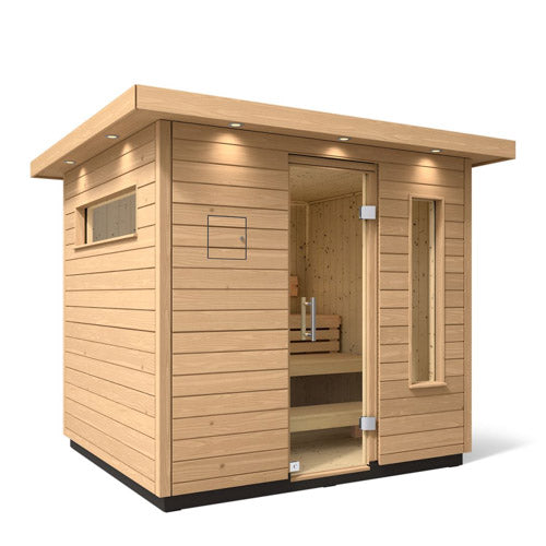 Kohler C2™ 5-Person Outdoor Sauna Kit – Douglas Fir