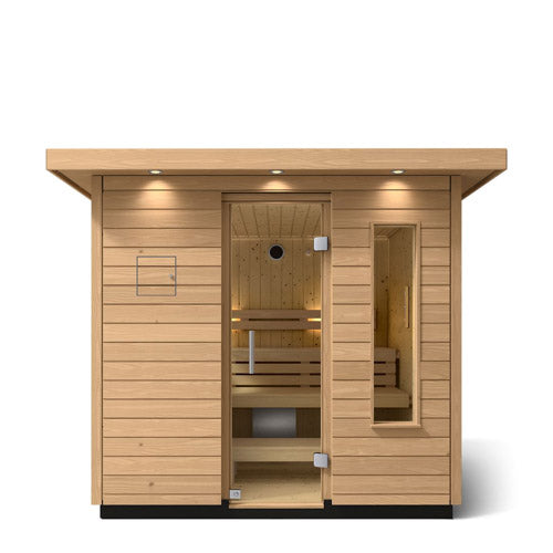 Kohler C2™ 5-Person Outdoor Sauna Kit – Douglas Fir