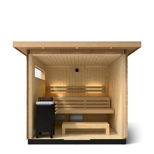 Kohler C2™ 5-Person Outdoor Sauna Kit – Douglas Fir