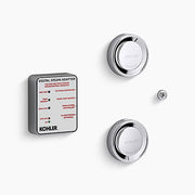 Kohler Invigoration Series Tandem Digital Steam Adapter Kit with Two Steam Heads