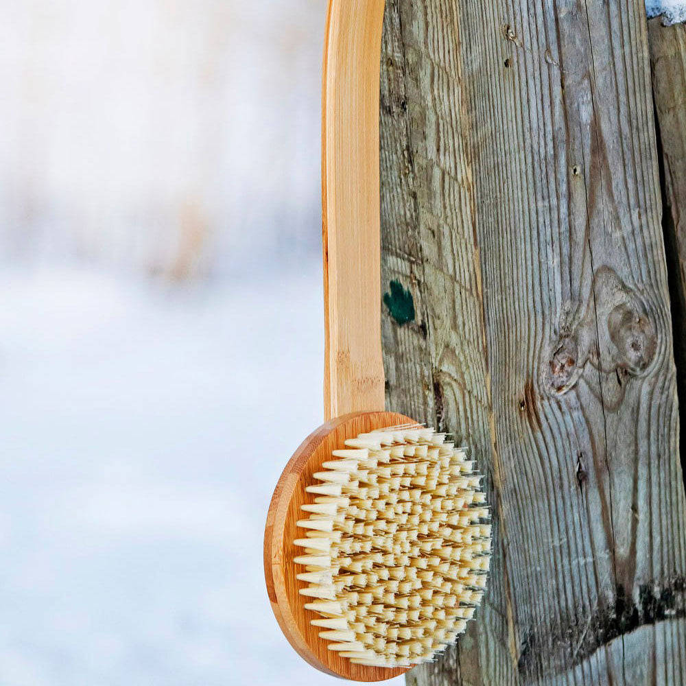 KOLO Bath Brush Bambu With Handle