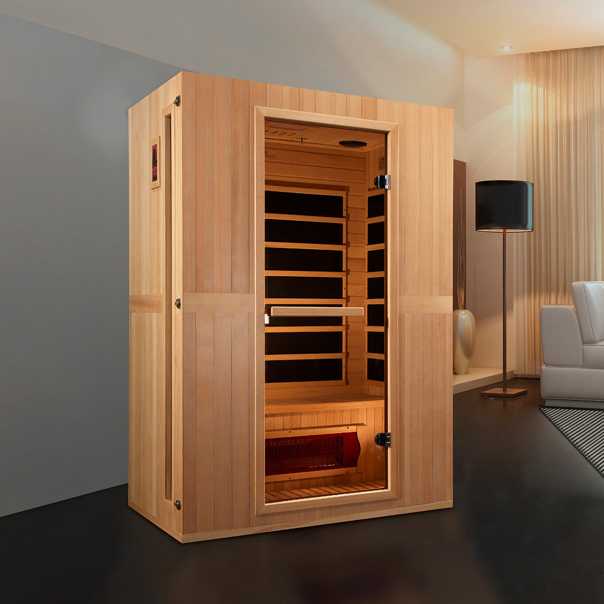 Golden Designs Maxxus 2-Persons Low EMF FAR Infrared Sauna