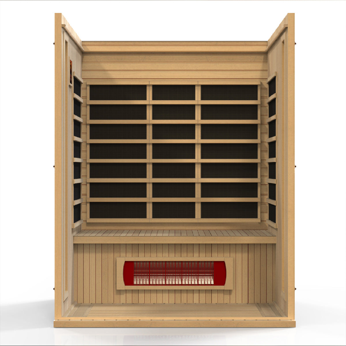 Golden Designs Maxxus Trinity Dual Tech 3-Person Low EMF FAR Infrared Sauna