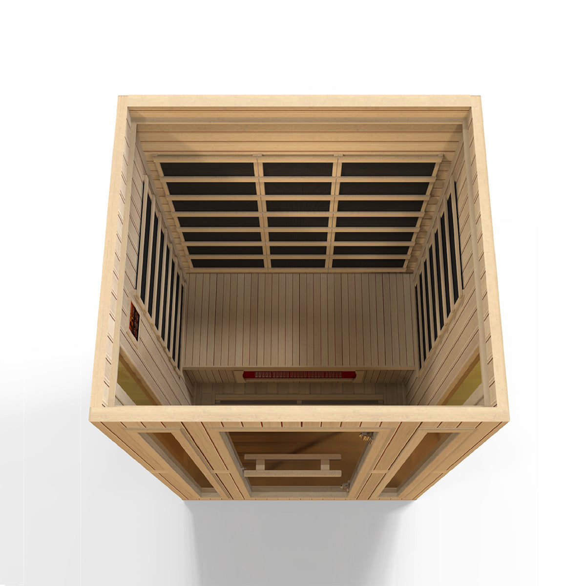 Golden Designs Maxxus Trinity Dual Tech 3-Person Low EMF FAR Infrared Sauna