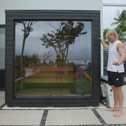 SaunaLife Garden G6 Luxury Outdoor Home Sauna | 5 Person Sauna, Pre-Assembled